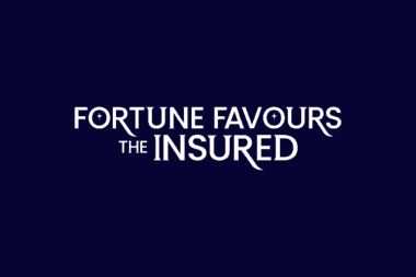 fortune favours the insured logo